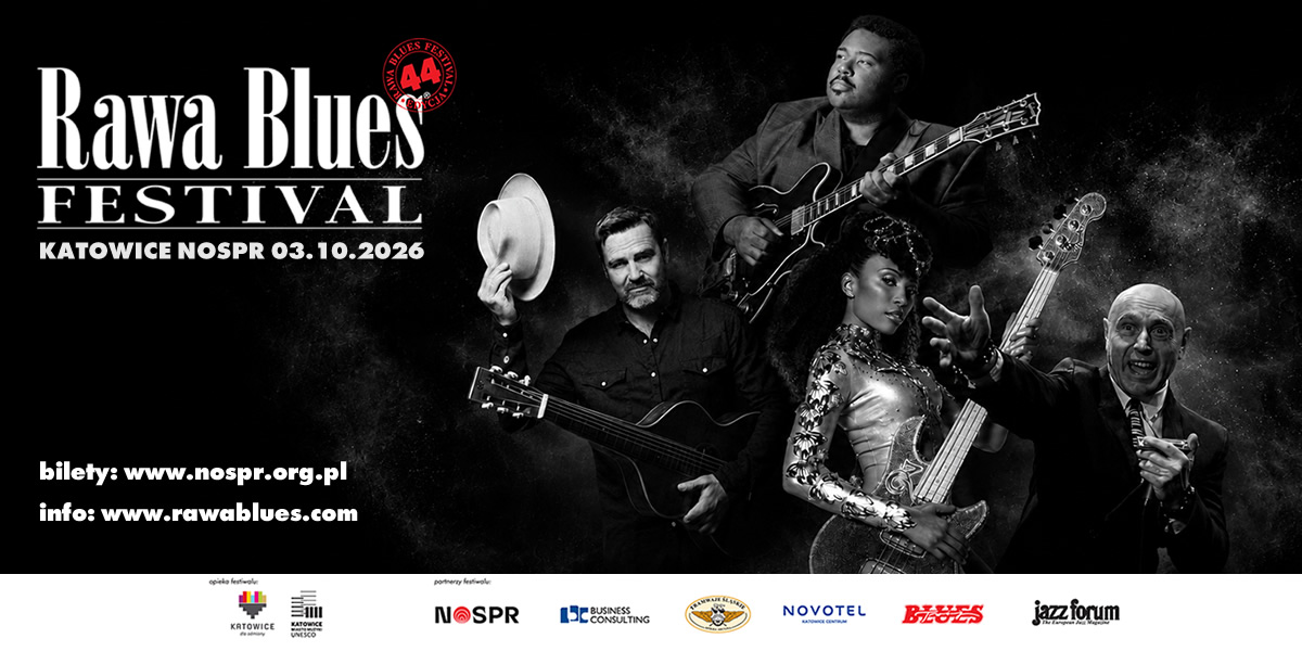 Katowice stolicą bluesa. Przed nami 44. edycja Rawa Blues Festival